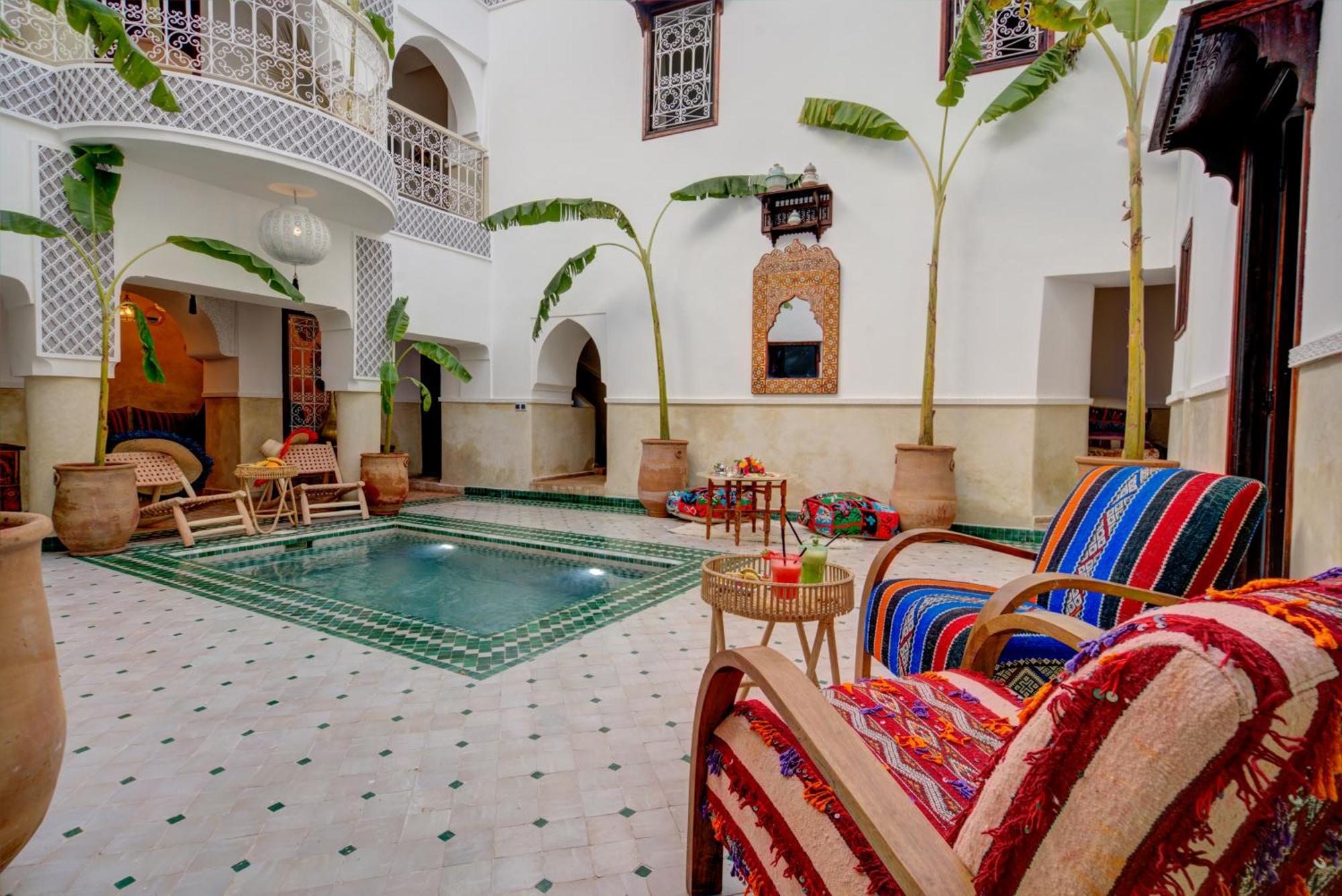 Riad Boutouil & Spa Hotell Marrakesh Exteriör bild