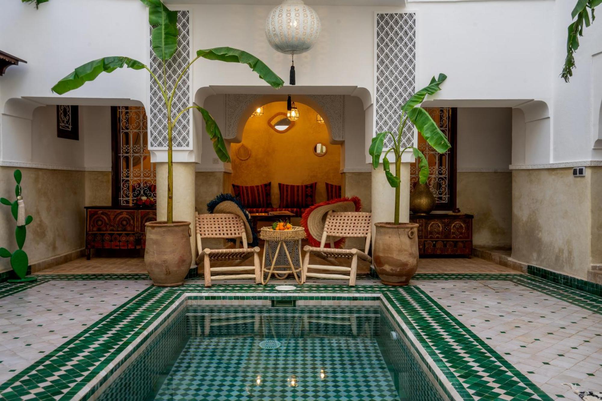 Riad Boutouil & Spa Hotell Marrakesh Exteriör bild