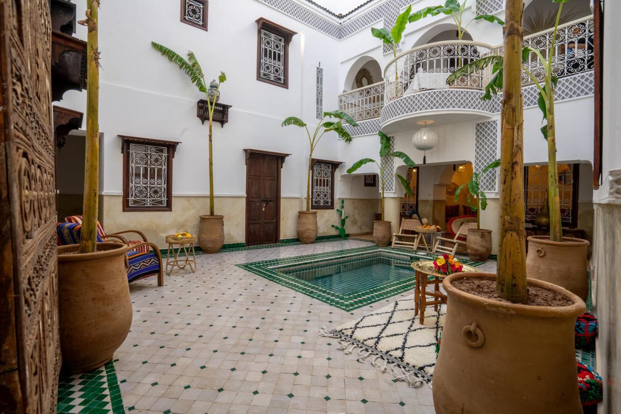 Riad Boutouil & Spa Hotell Marrakesh Exteriör bild