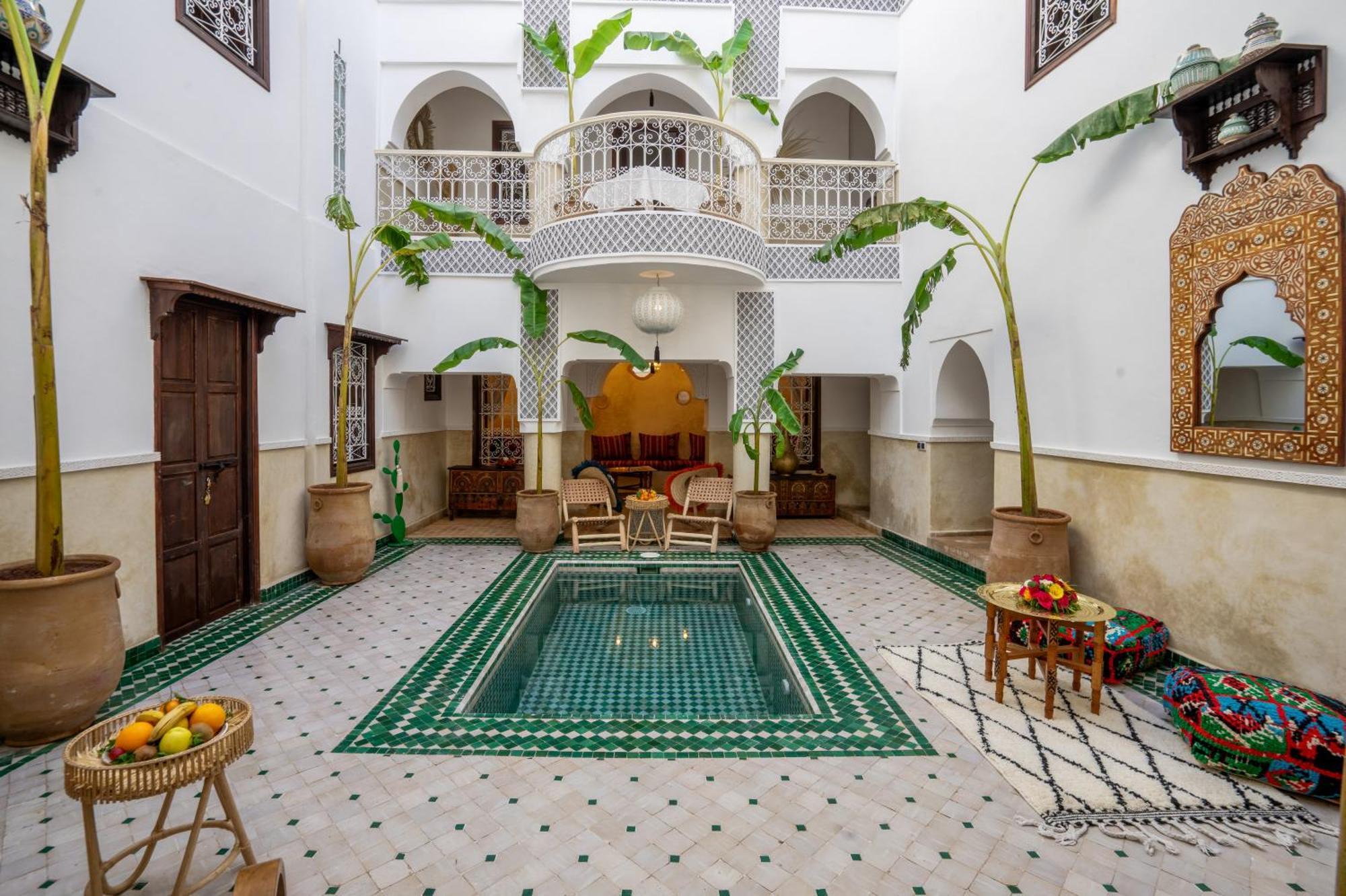 Riad Boutouil & Spa Hotell Marrakesh Exteriör bild