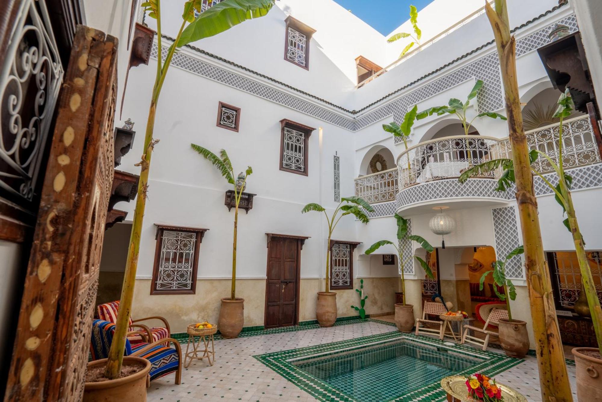 Riad Boutouil & Spa Hotell Marrakesh Exteriör bild