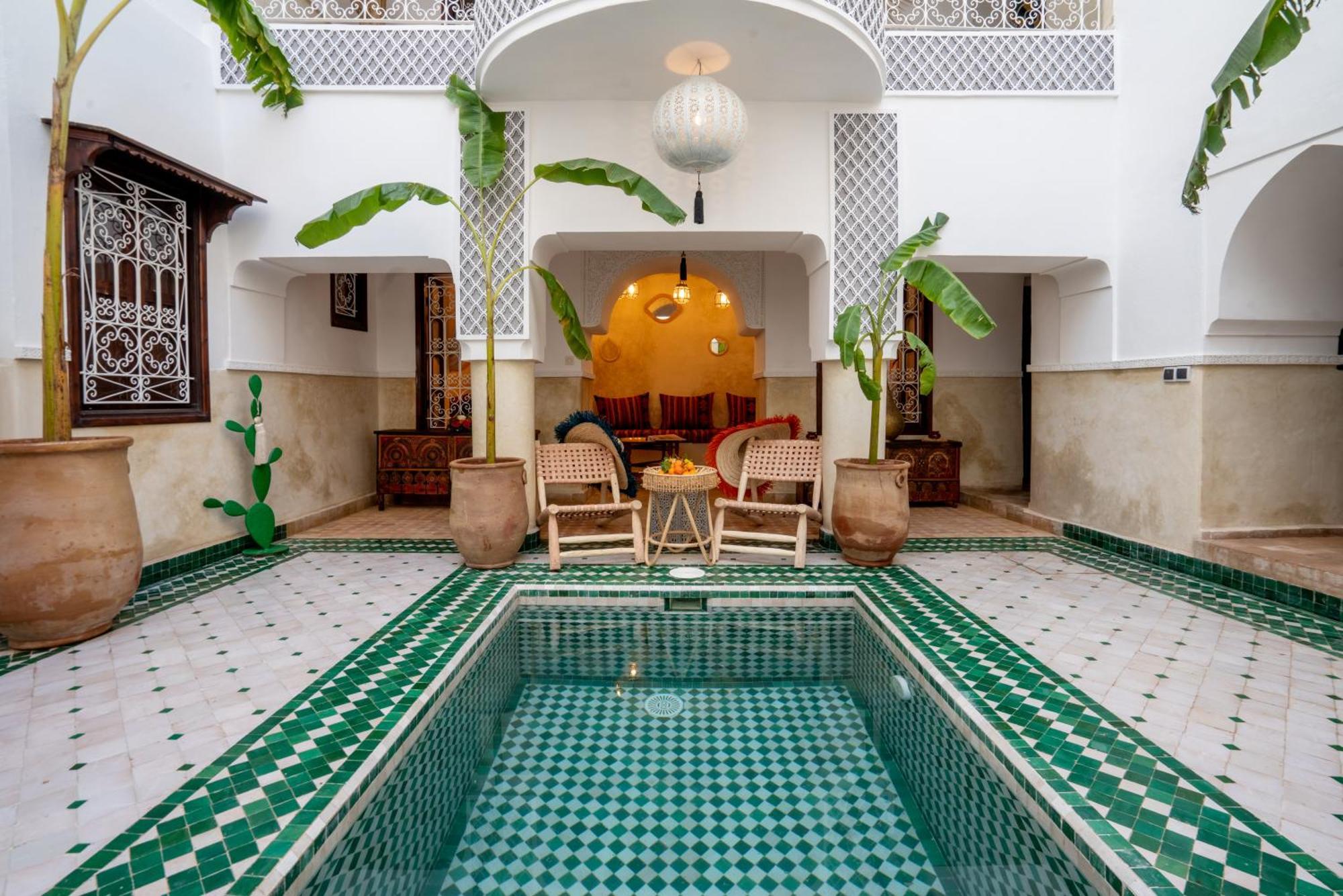 Riad Boutouil & Spa Hotell Marrakesh Exteriör bild