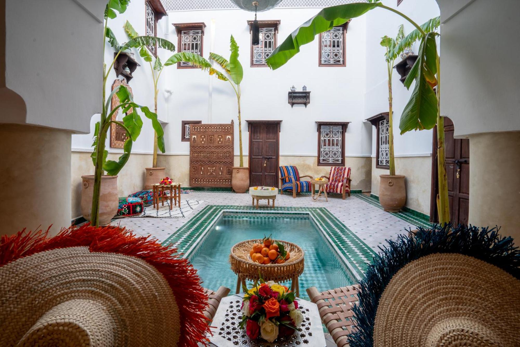 Riad Boutouil & Spa Hotell Marrakesh Exteriör bild