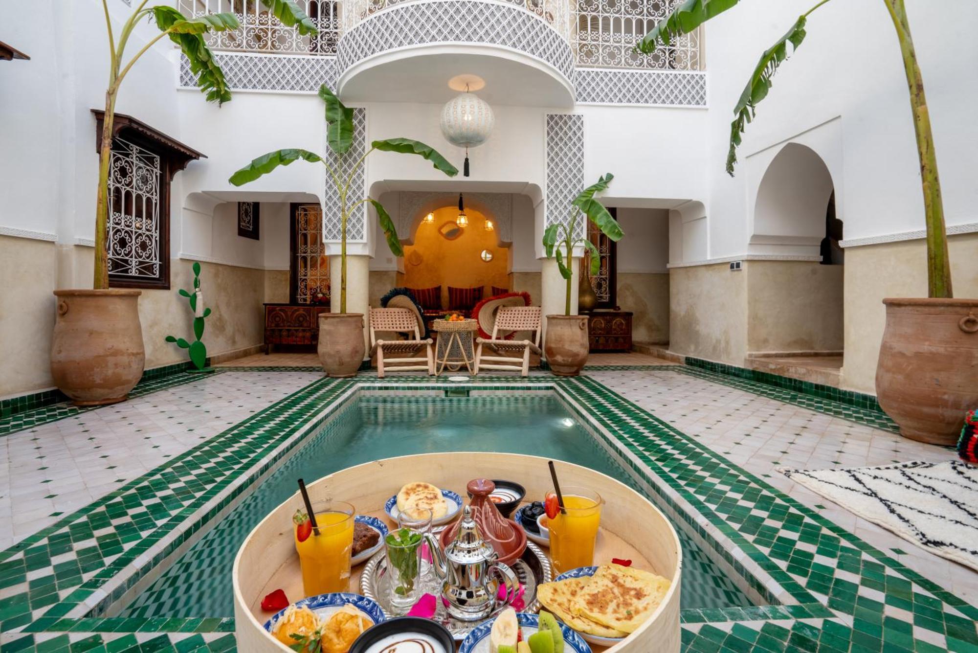 Riad Boutouil & Spa Hotell Marrakesh Exteriör bild