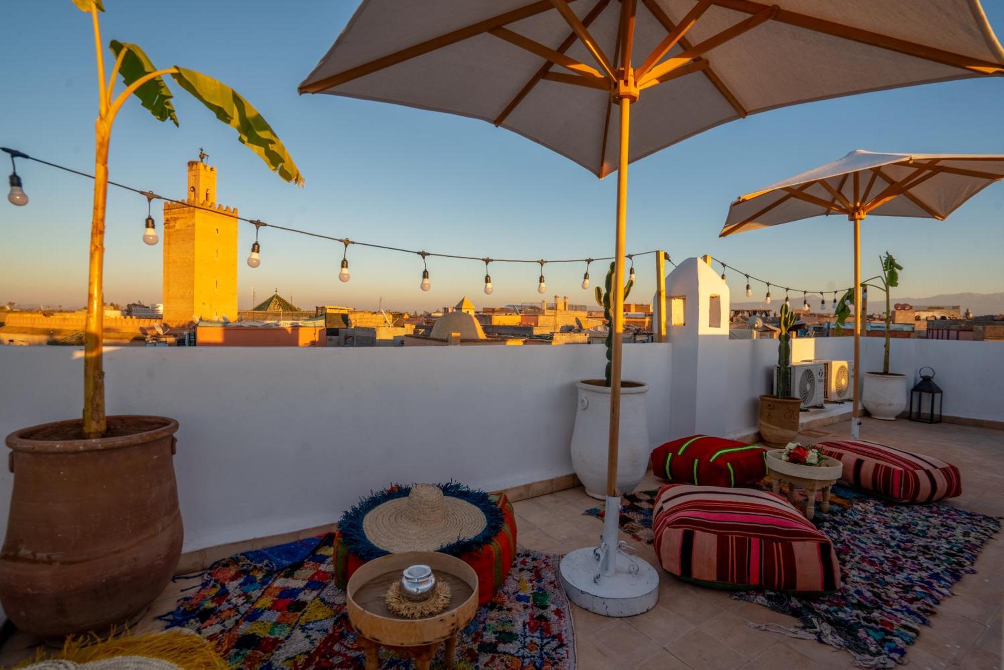 Riad Boutouil & Spa Hotell Marrakesh Exteriör bild