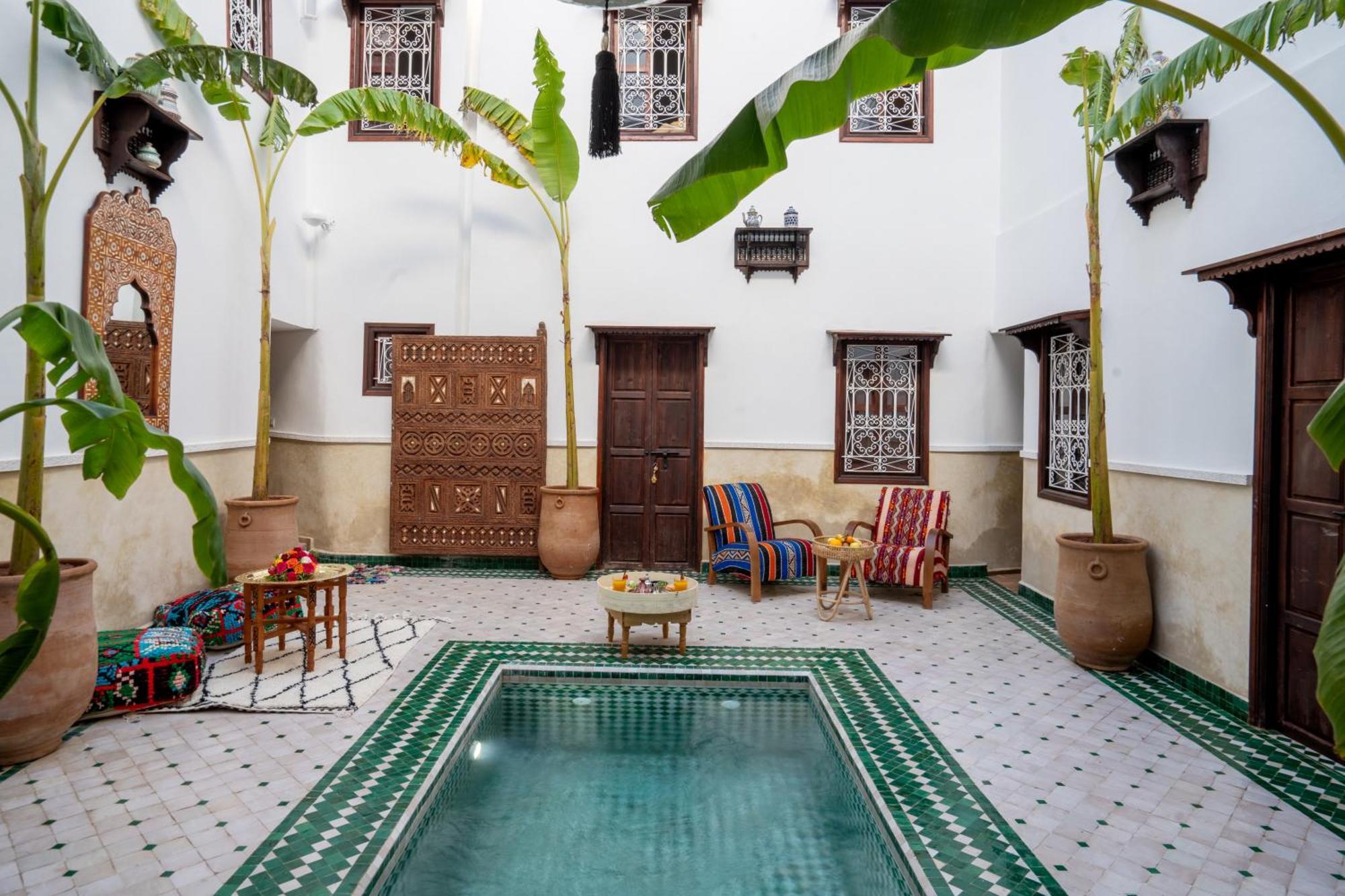 Riad Boutouil & Spa Hotell Marrakesh Exteriör bild