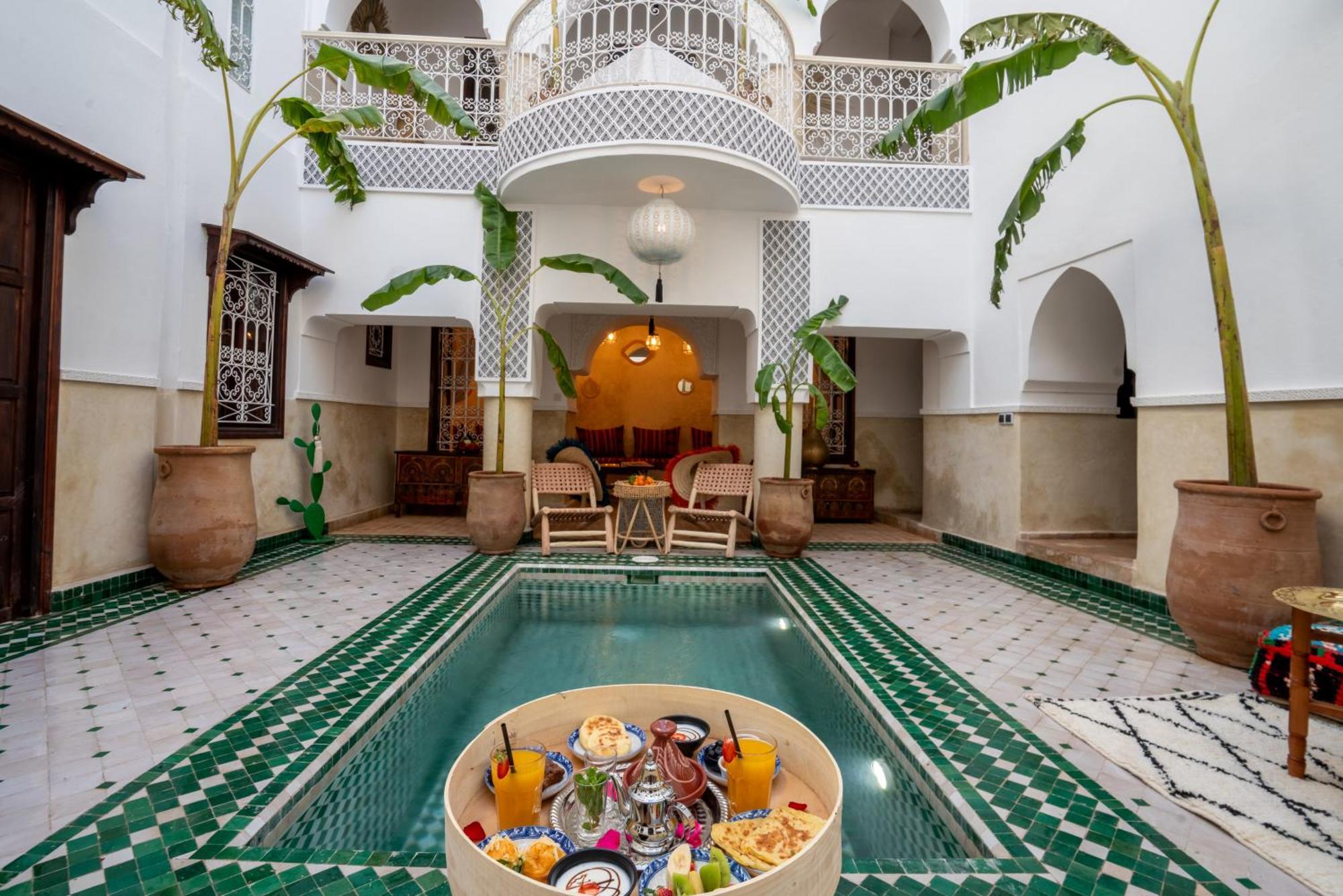 Riad Boutouil & Spa Hotell Marrakesh Exteriör bild