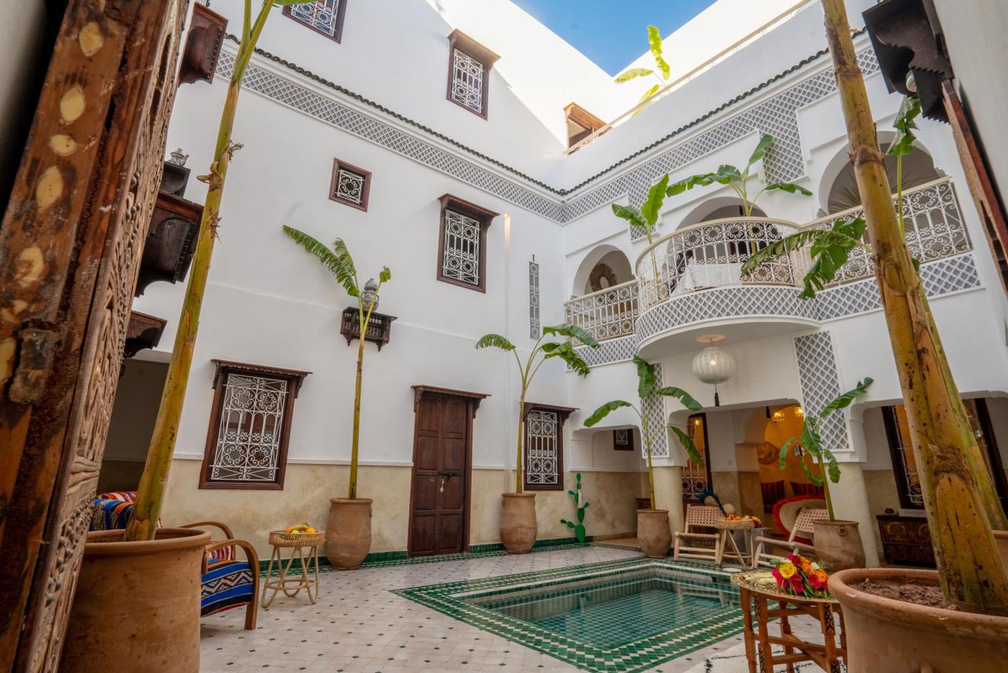 Riad Boutouil & Spa Hotell Marrakesh Exteriör bild